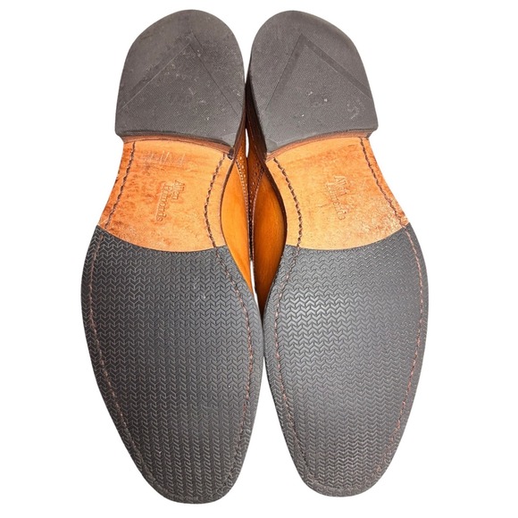 Allen Edmonds Franciscan Monk Strap Dress Shoes Size 10E Cognac Leather main image 4